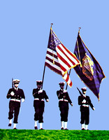 Getz Marine Color Guard